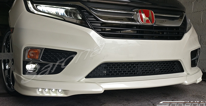 Custom Honda Odyssey  Mini Van Front Add-on Lip (2018 - 2021) - $490.00 (Part #HD-020-FA)